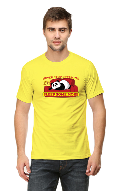 PANDA DREAMS FUNNY UNISEX TSHIRT