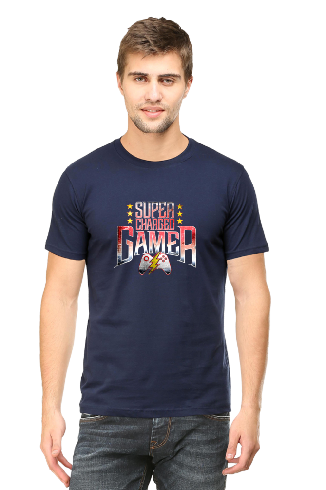 SUPER CHARGED GAMER UNISEX TSHIRT