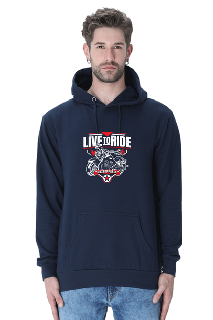 LIVE TO RIDE UNISEX HOODIE