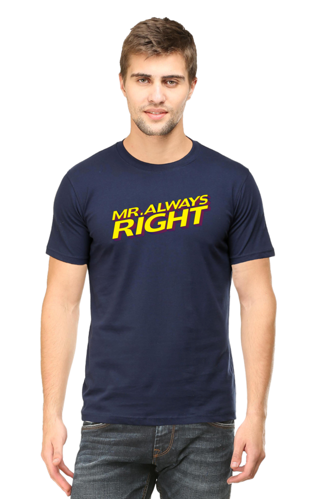 MR ALWAYSRIGHT MAN COUPLE TSHIRT