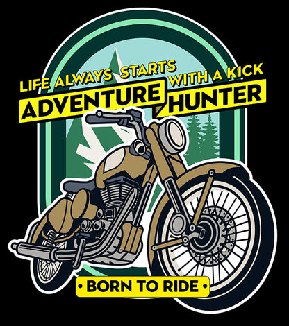 ADVENTURE HUNTER MENS TSHIRT