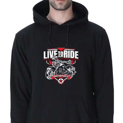 LIVE TO RIDE UNISEX HOODIE