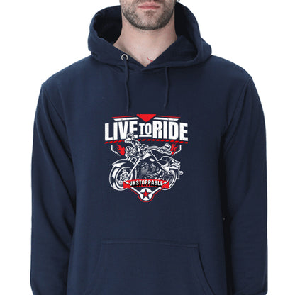 LIVE TO RIDE UNISEX HOODIE