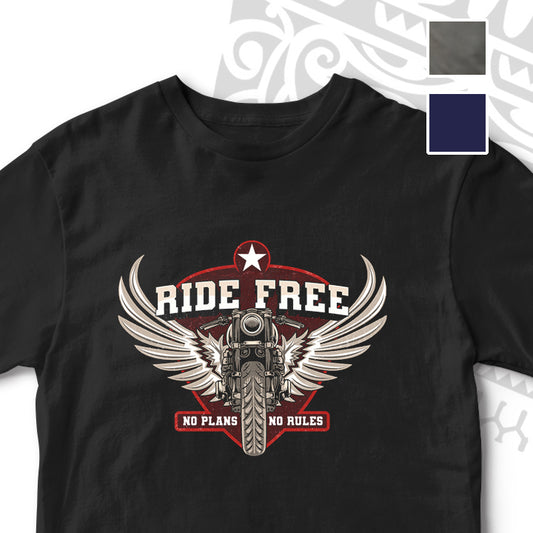 RIDE FREE MENS TSHIRT