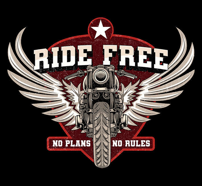 RIDE FREE MENS TSHIRT