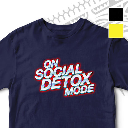 ON SOCIAL DETOX MODE UNISEX TSHIRT