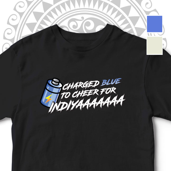 "INDIYAAAA" CRICKET FAN UNISEX TSHIRT