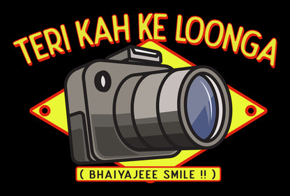 "KAH KE LOONGA" BOLLYWOOD FUNNY UNISEX TSHIRT