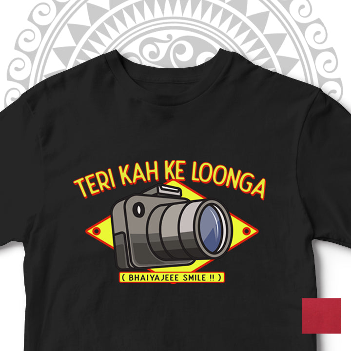 "KAH KE LOONGA" BOLLYWOOD FUNNY UNISEX TSHIRT