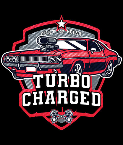 TURBO CHARGED UNISEX TSHIRT