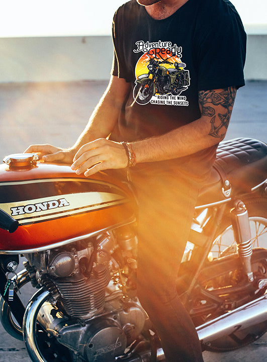 RIDERS "ADVENTURE READY" MENS TSHIRT