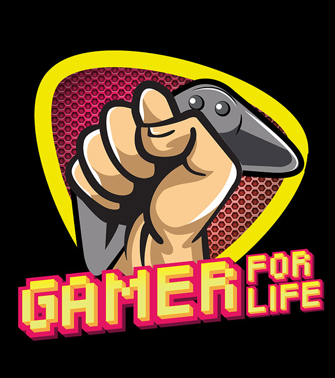 GAMER FOR LIFE UNISEX TSHIRT