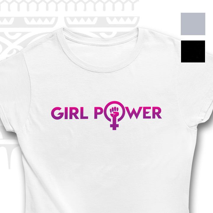 GIRL POWER WOMENS TSHIRT