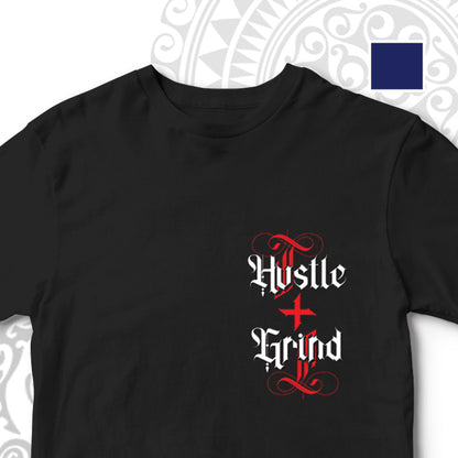 HUSTLE + GRIND WORKOUT UNISEX TSHIRT