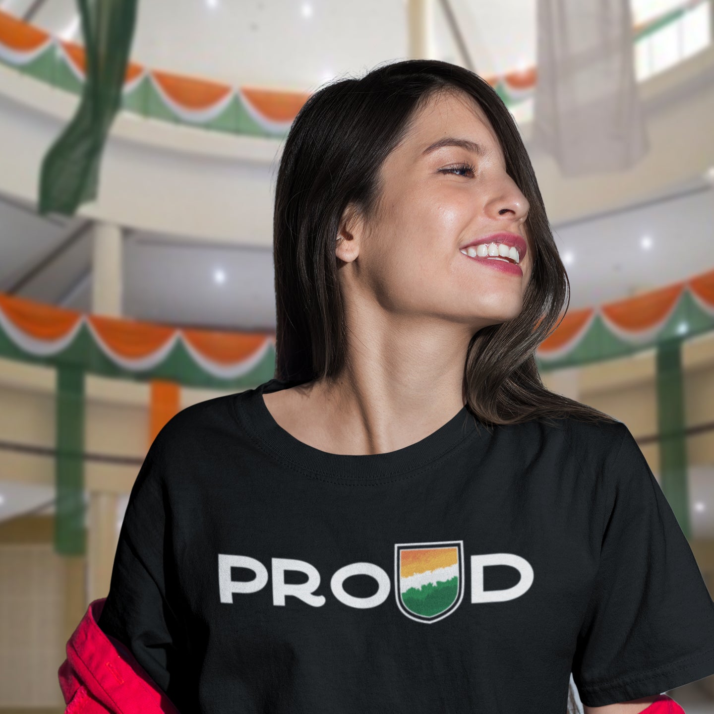 PROUD INDIA UNISEX TSHIRT