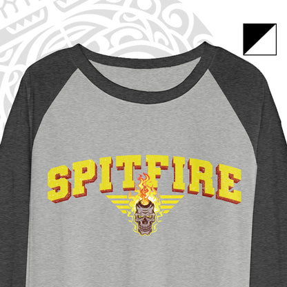 SPITFIRE UNISEX RAGLAN TSHIRT